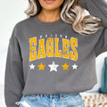 Wooden Eagles Distressed Stars DTF Transfer - Merch Girls