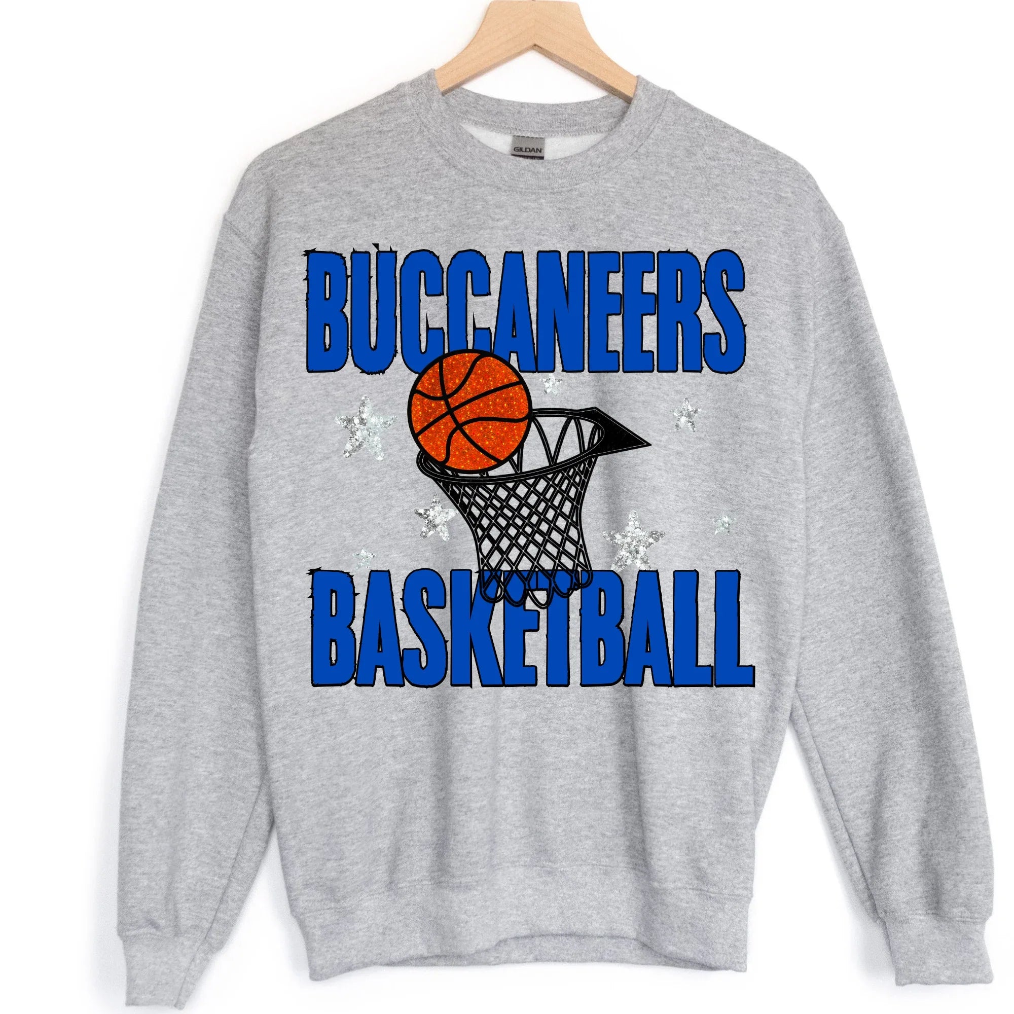 Buccaneers Basketball Blue Transfer - Merch Girls