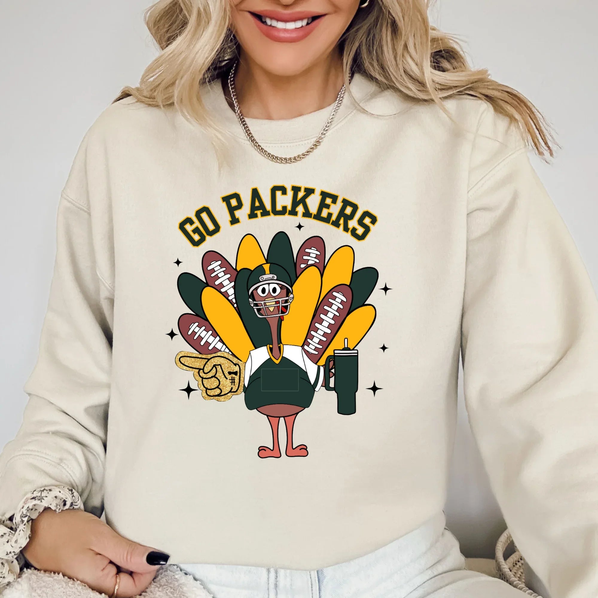 Packers Turkey DTF Transfer - Merch Girls