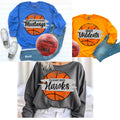 Distressed Basketball Glitter Mascot Design Mockup- No Physical Item! - Merch Girls