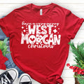 Very Merry West Morgan Christmas DTF Transfer - Merch Girls