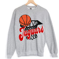 Jaguars Red Basketball DTF Transfer - Merch Girls