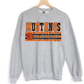Mustangs Orange and Black Basketball DTF Transfer - Merch Girls