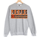 Porcupines Orange and Black Basketball DTF Transfer - Merch Girls