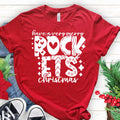Very Merry Rockets Christmas DTF Transfer - Merch Girls