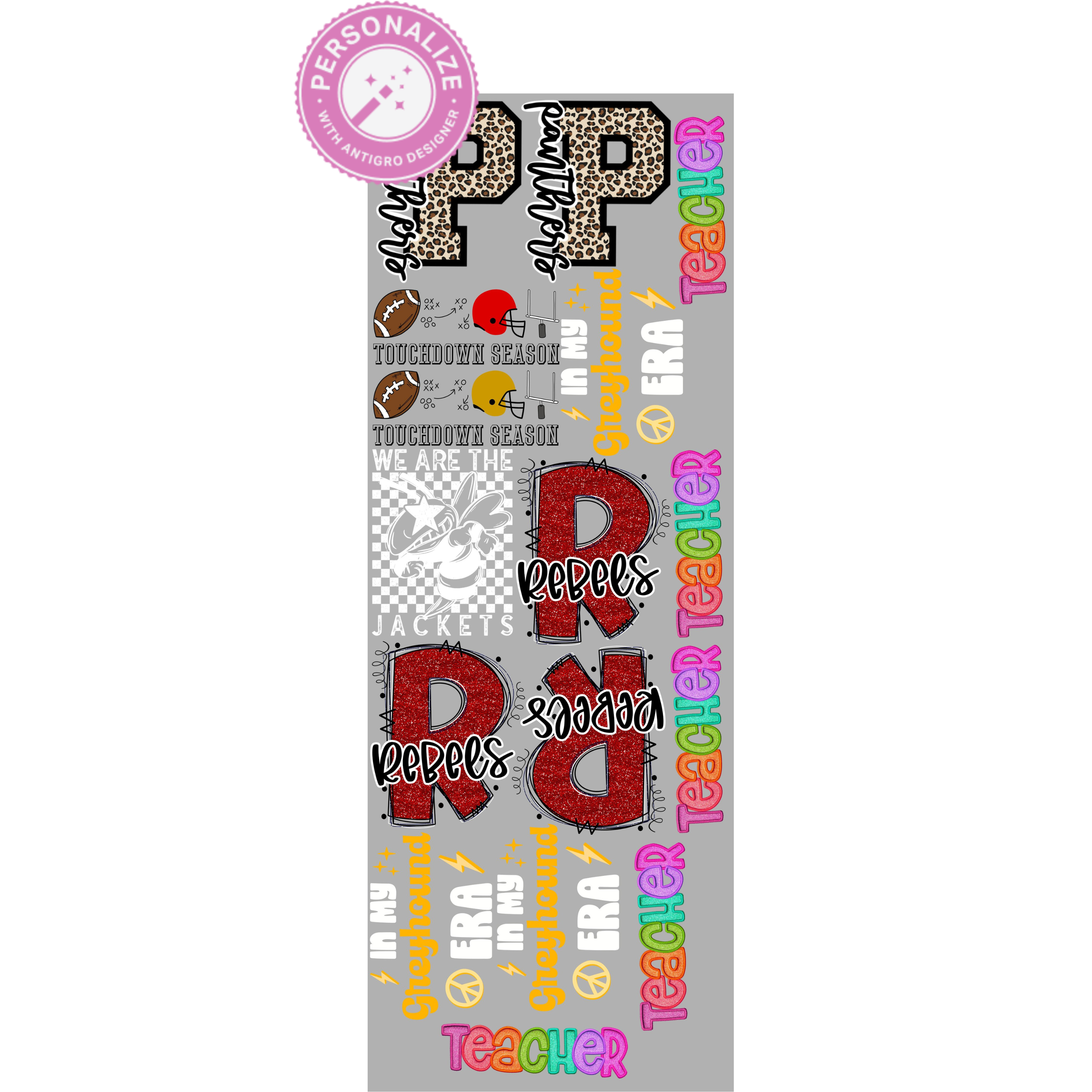 22"x60" DTF GANG SHEET BUILDER!