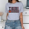 Tigers Maroon and Black Basketball DTF Transfer - Merch Girls