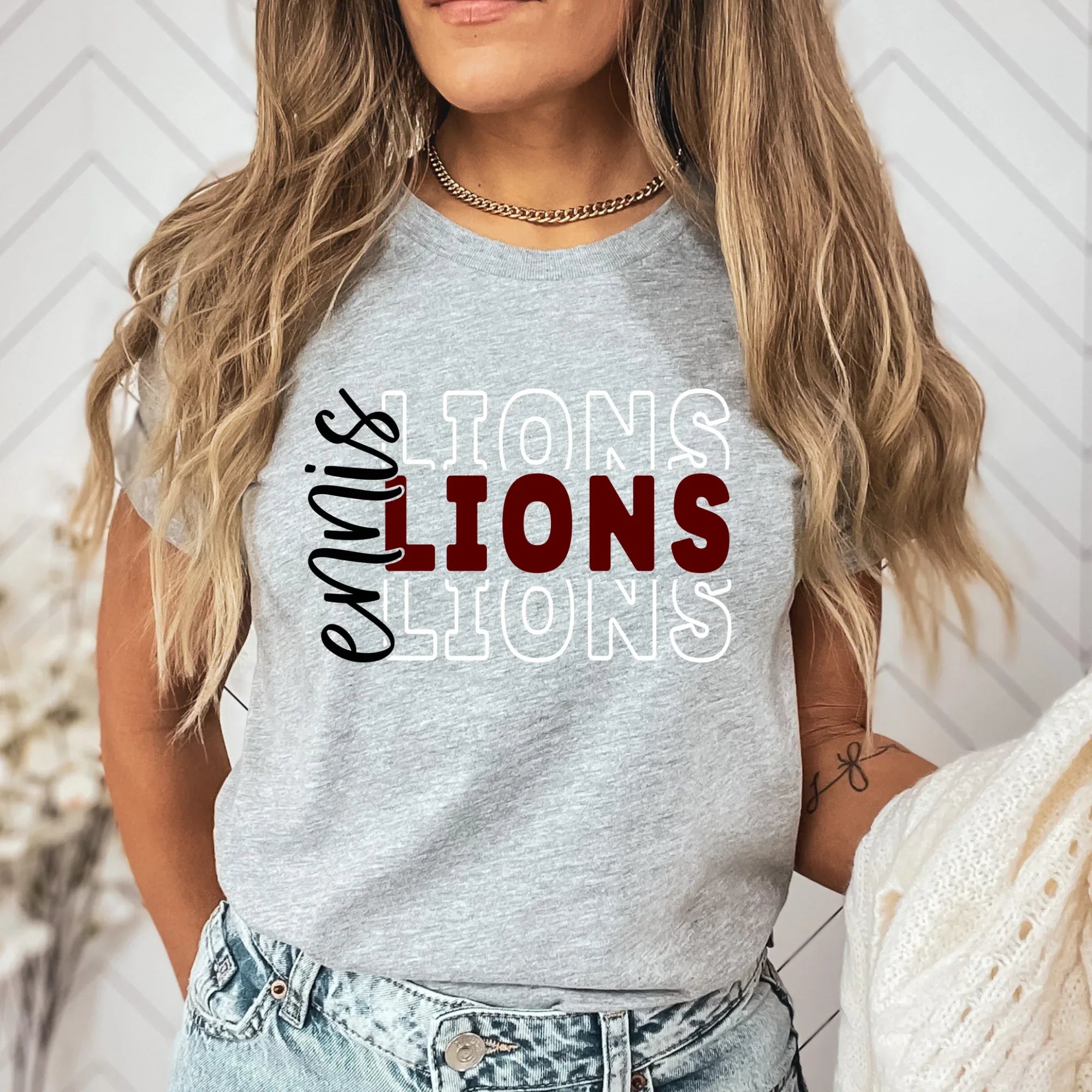 Ennis Lions DTF Transfer - Merch Girls
