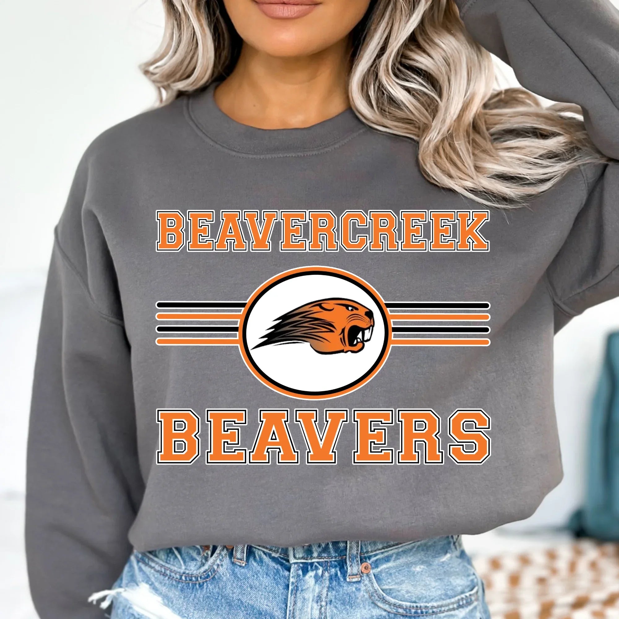 Beavercreek Beavers Throwbacks DTF Transfers - Merch Girls