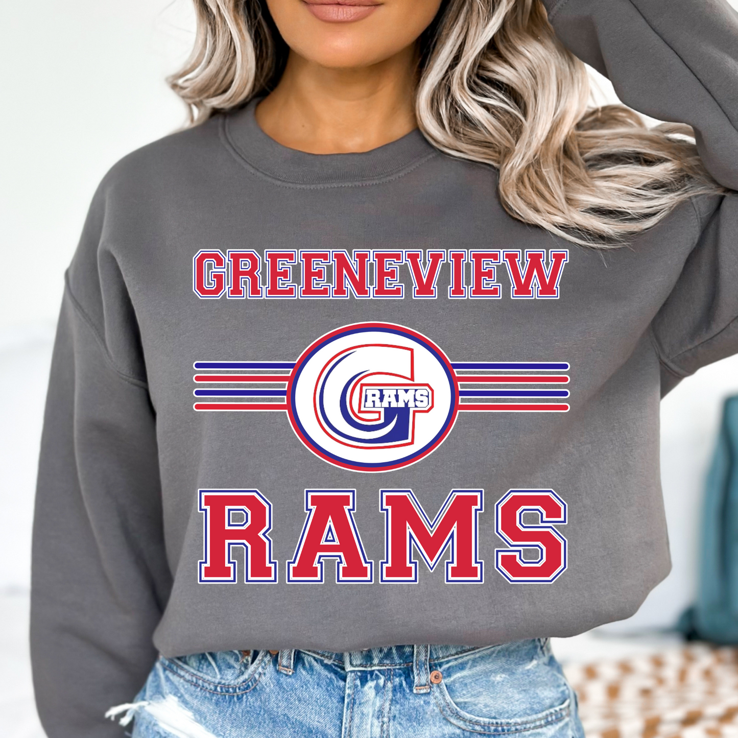 Greenview Rams DTF Transfers