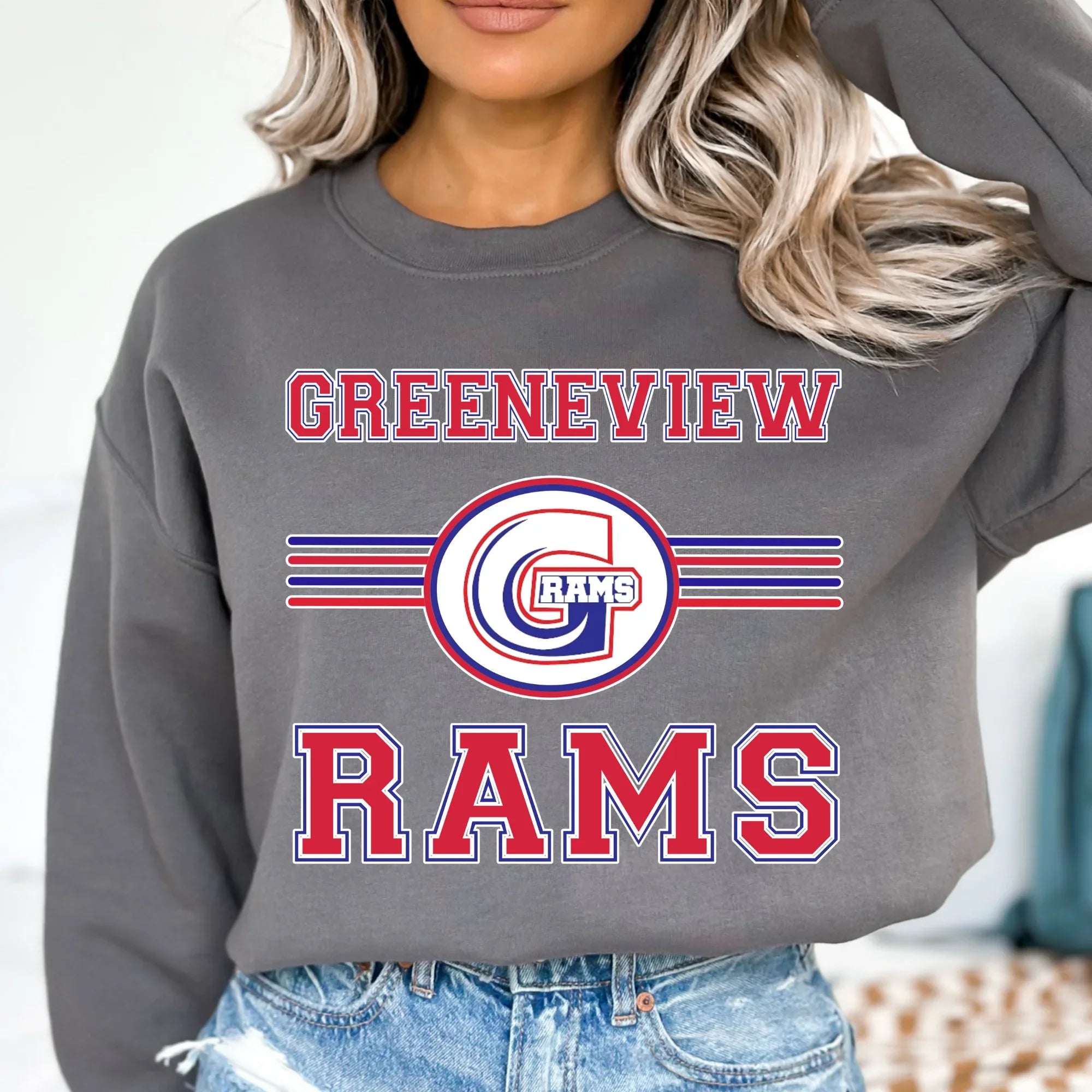 Greenview Rams DTF Transfers - Merch Girls