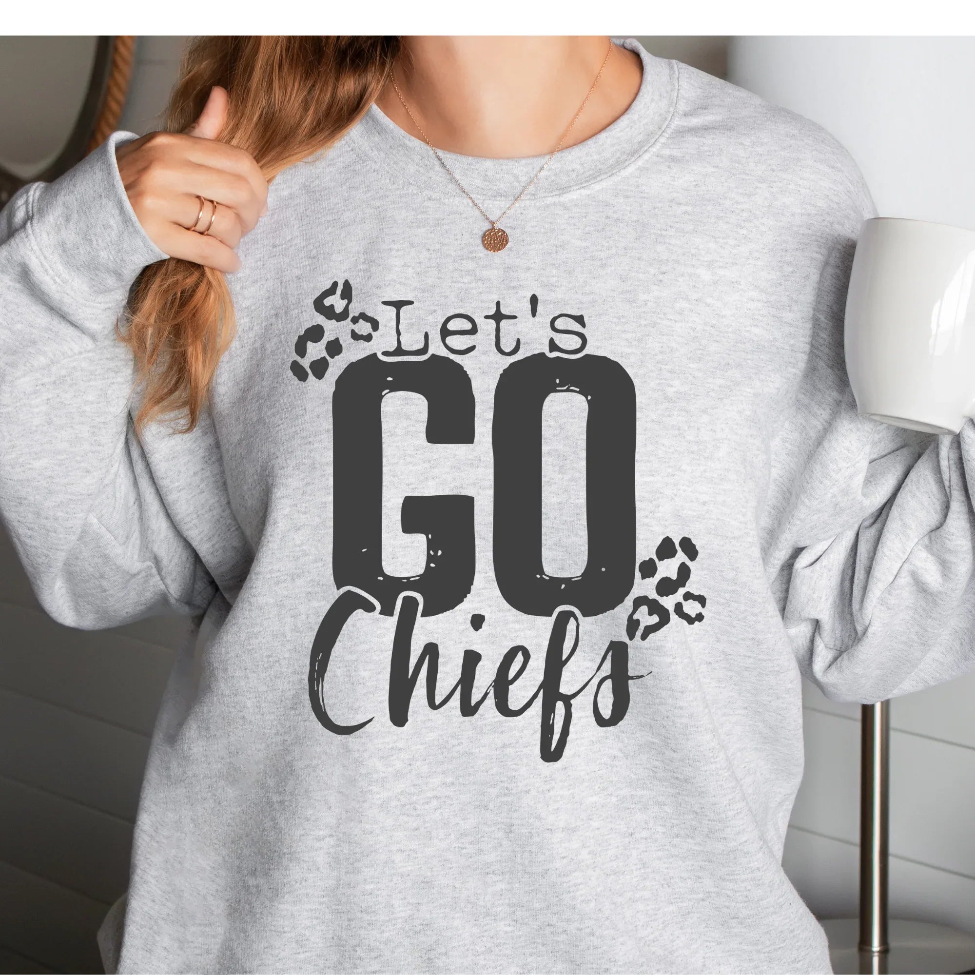 Let's Go Chiefs DTF Transfer - Merch Girls