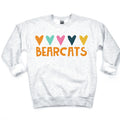 Bearcats Hearts DTF Transfer - Merch Girls