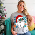 Dolphins Santa DTF Transfer - Merch Girls