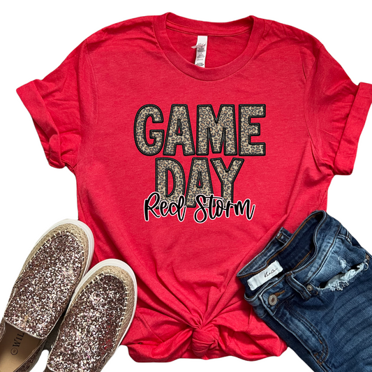Game Day Red Strom Graphic Tee
