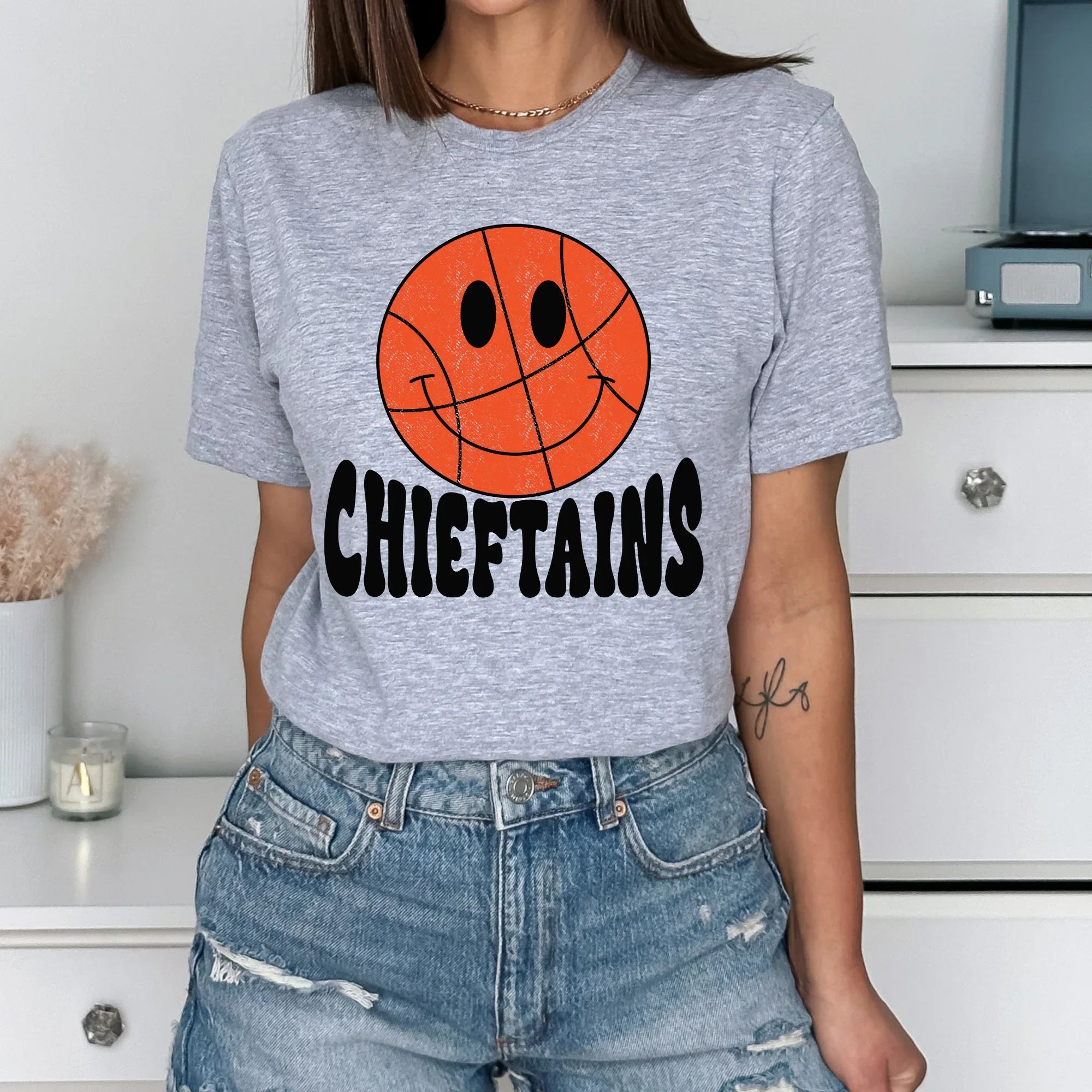 Chieftains Smiley DTF Transfers - Merch Girls