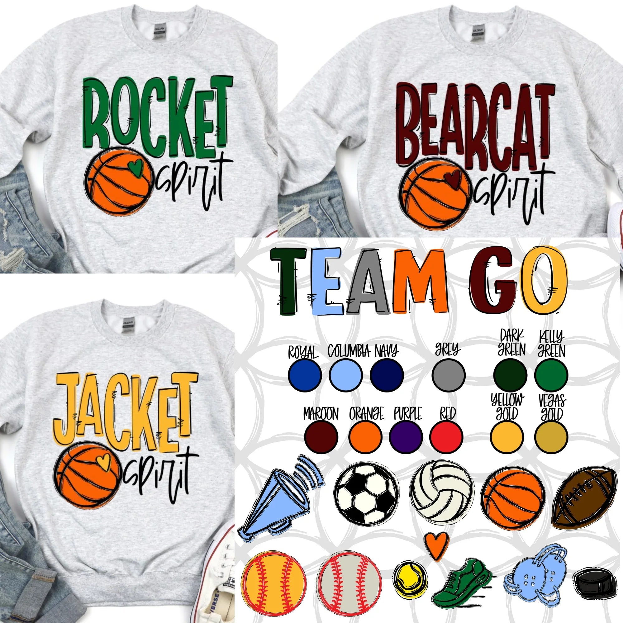Team Go - No Physical Item! - Merch Girls