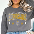 Cartersville Hurricanes Distressed Stars DTF Transfer - Merch Girls