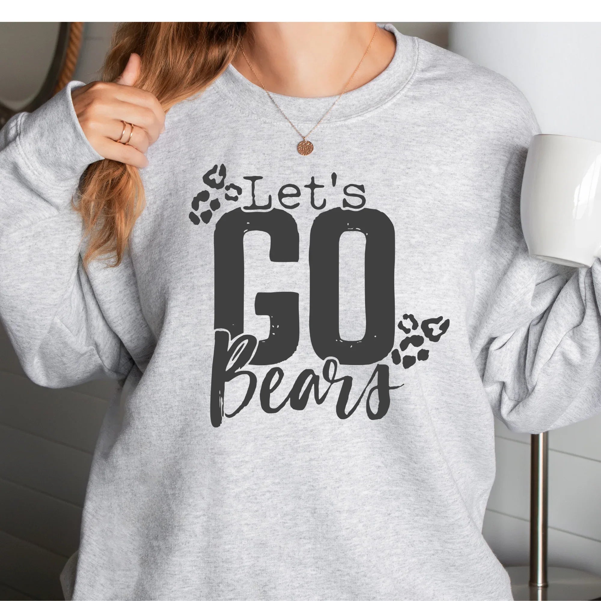 Let's Go Bears DTF Transfer - Merch Girls
