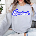 Buccaneers Retro Shadow Distressed DTF Transfer - Merch Girls