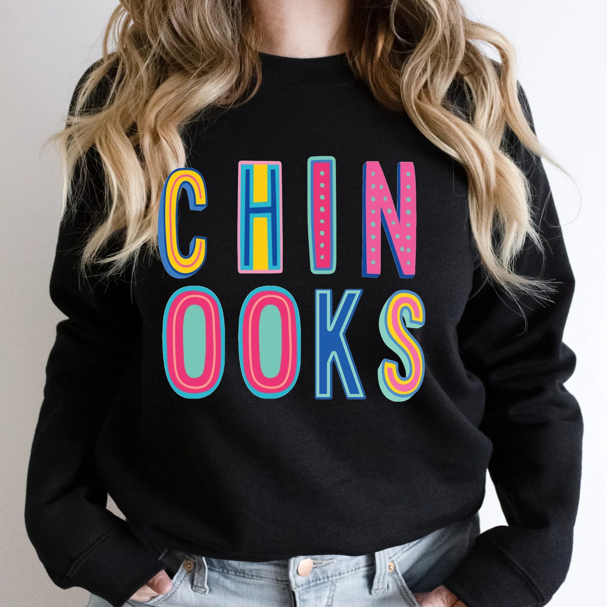Chinooks DTF Transfer - Merch Girls