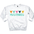 Mustangs Hearts DTF Transfer - Merch Girls