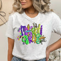 Mardi Gras DTF Transfer - Merch Girls