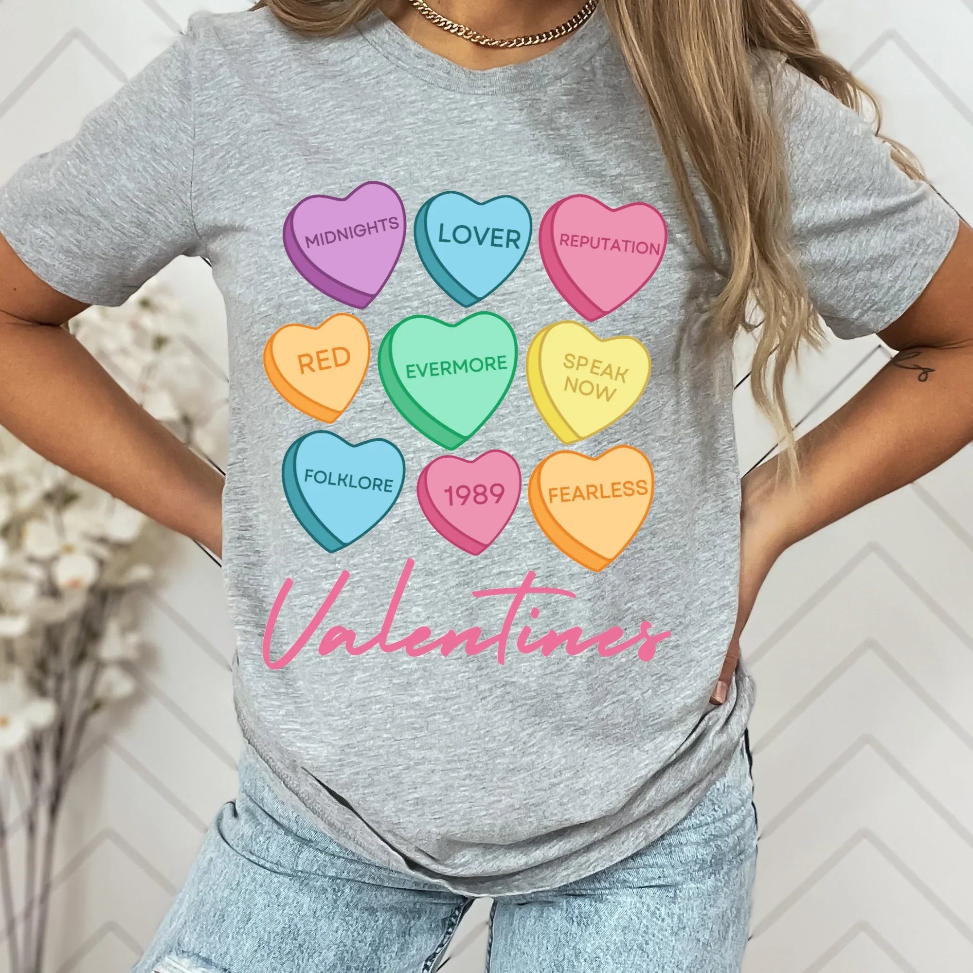 Valentines Sweathearts Graphic Tee - Merch Girls