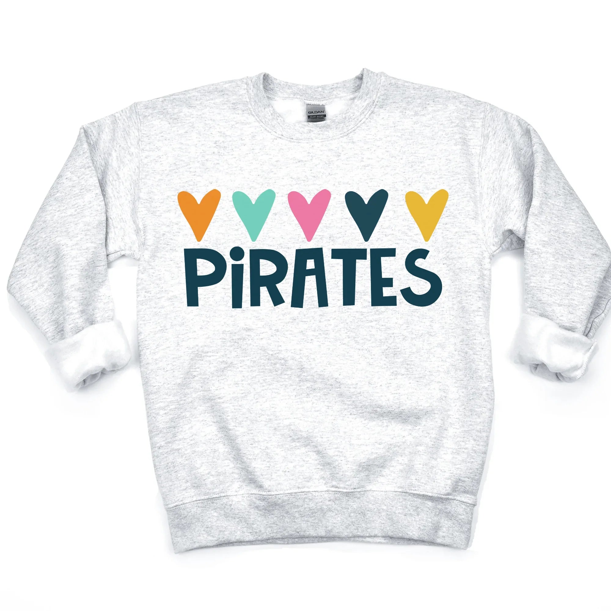 Pirates Hearts DTF Transfer - Merch Girls