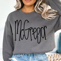 McGregor Hand Letter DTF Transfer - Merch Girls