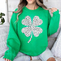 Black and White Clover Graphic Tee - Merch Girls