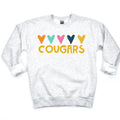 Cougars Hearts DTF Transfer - Merch Girls
