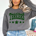 Thomas Terriers Distressed Stars DTF Transfer - Merch Girls
