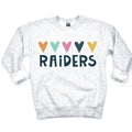 Raiders Hearts DTF Transfer - Merch Girls