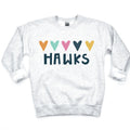 Hawks Hearts DTF Transfer - Merch Girls