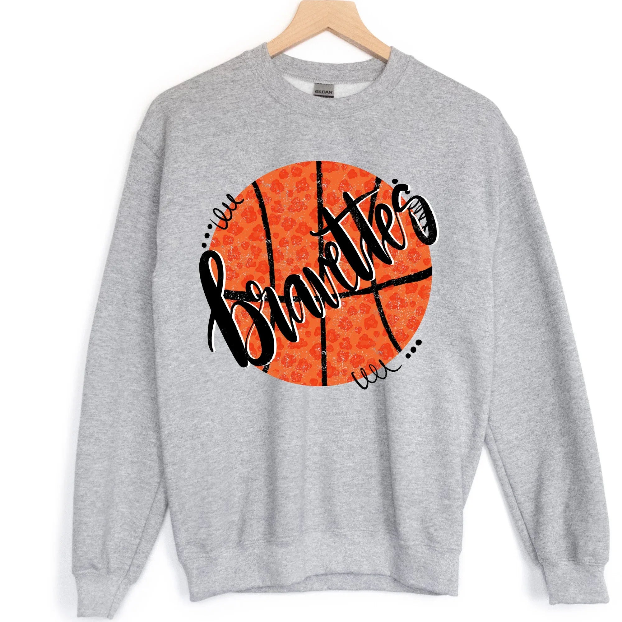 Bravettes Basketball DTF Transfer - Merch Girls