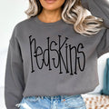 Redskins Hand Letter DTF Transfer - Merch Girls