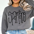 Spartans Hand Letter DTF Transfer - Merch Girls