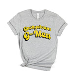 G-Men Distressed Curve DTF Transfer - Merch Girls