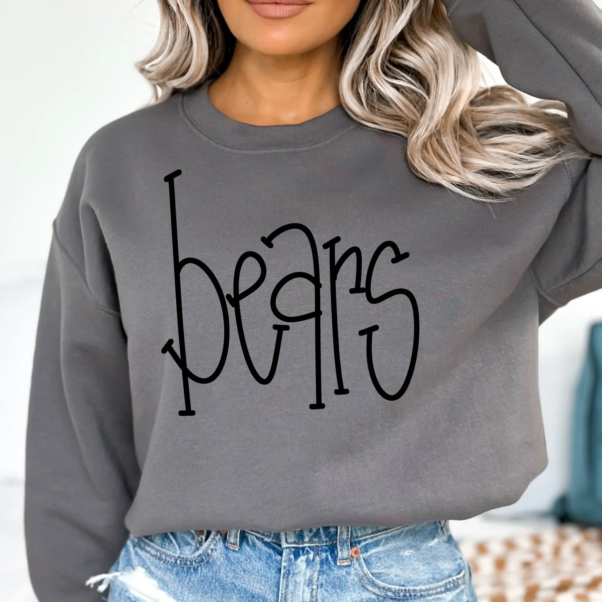 Bears Hand Letter DTF Transfer - Merch Girls