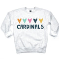 Cardinals Hearts DTF Transfer - Merch Girls