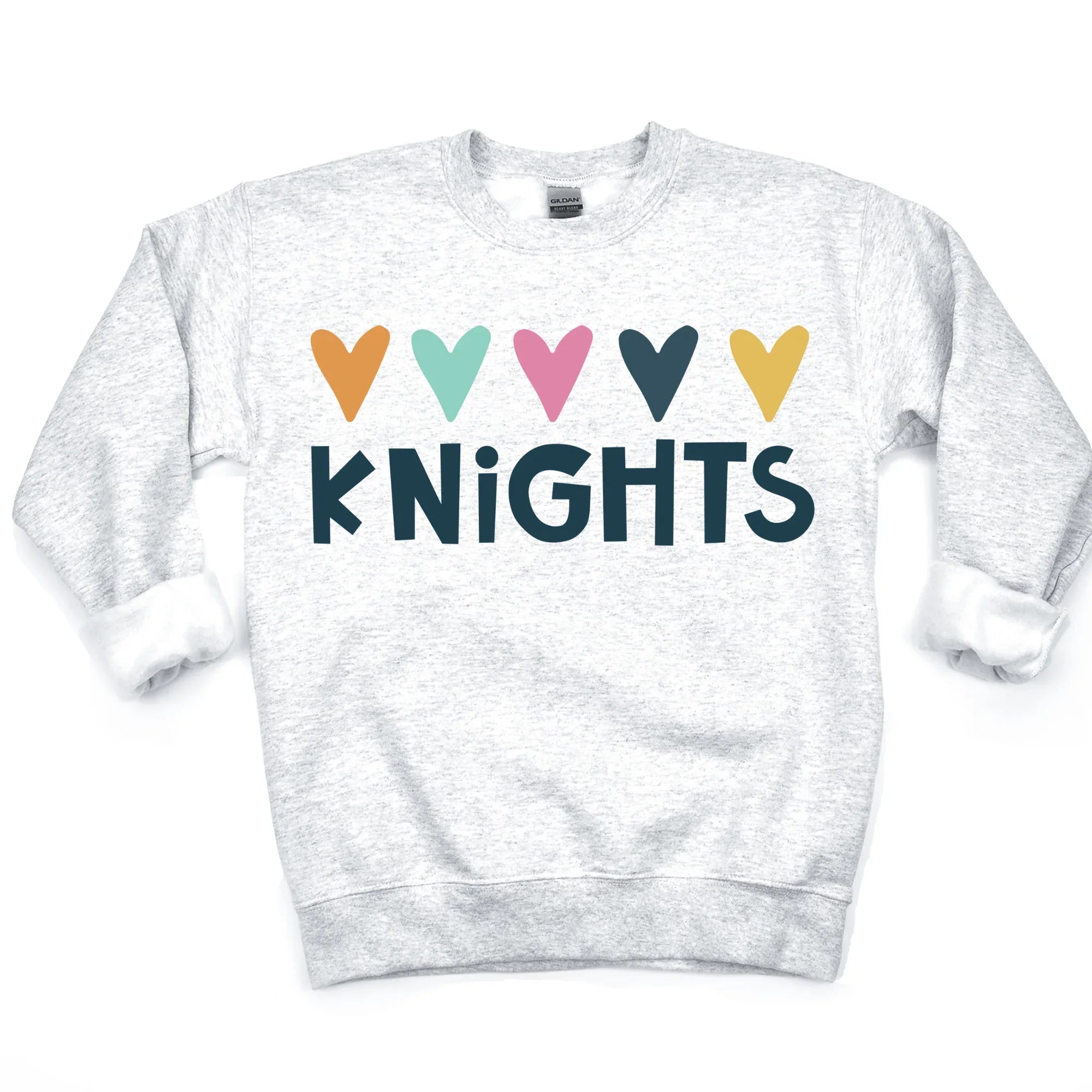 Knights Hearts DTF Transfer - Merch Girls
