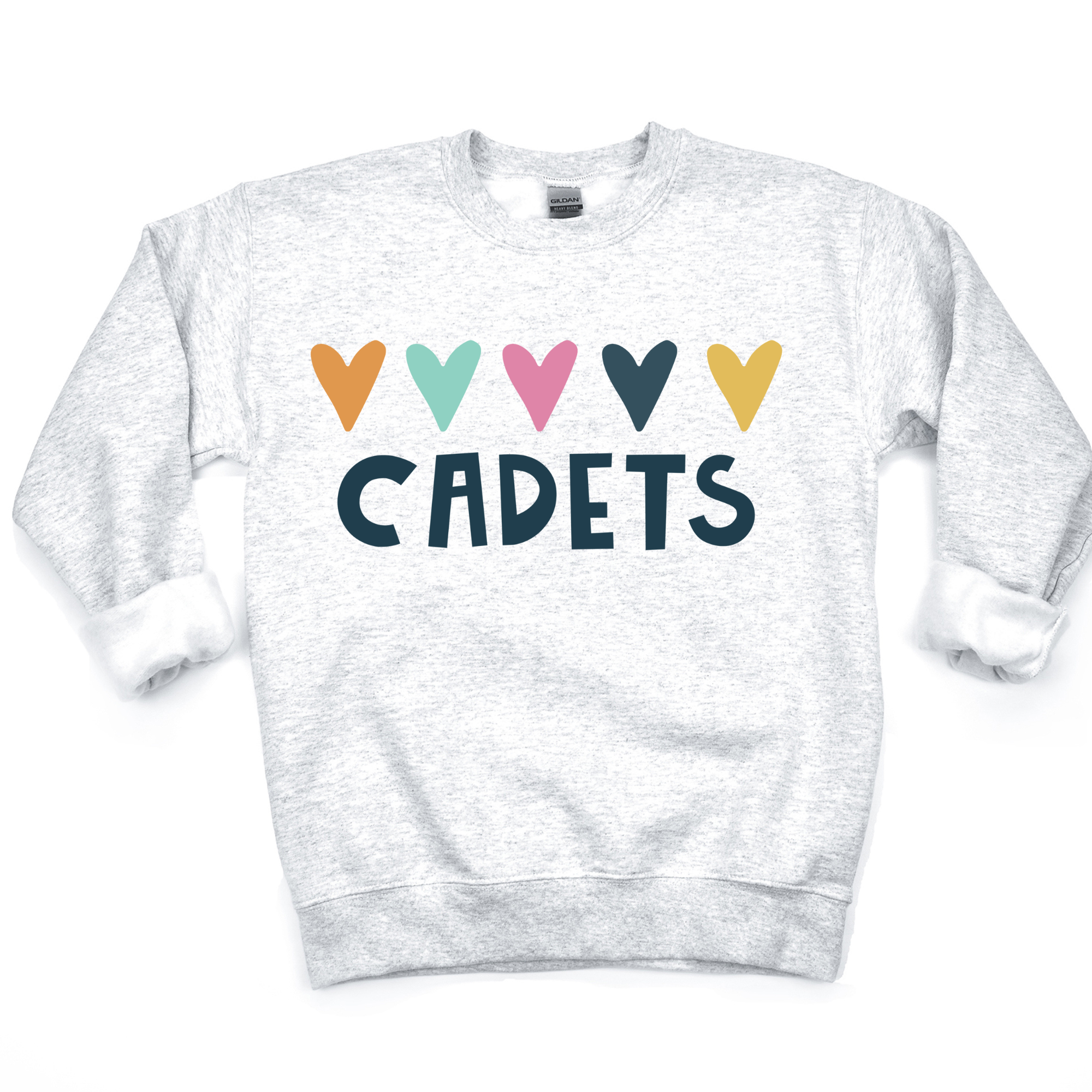 Cadets Hearts DTF Transfer