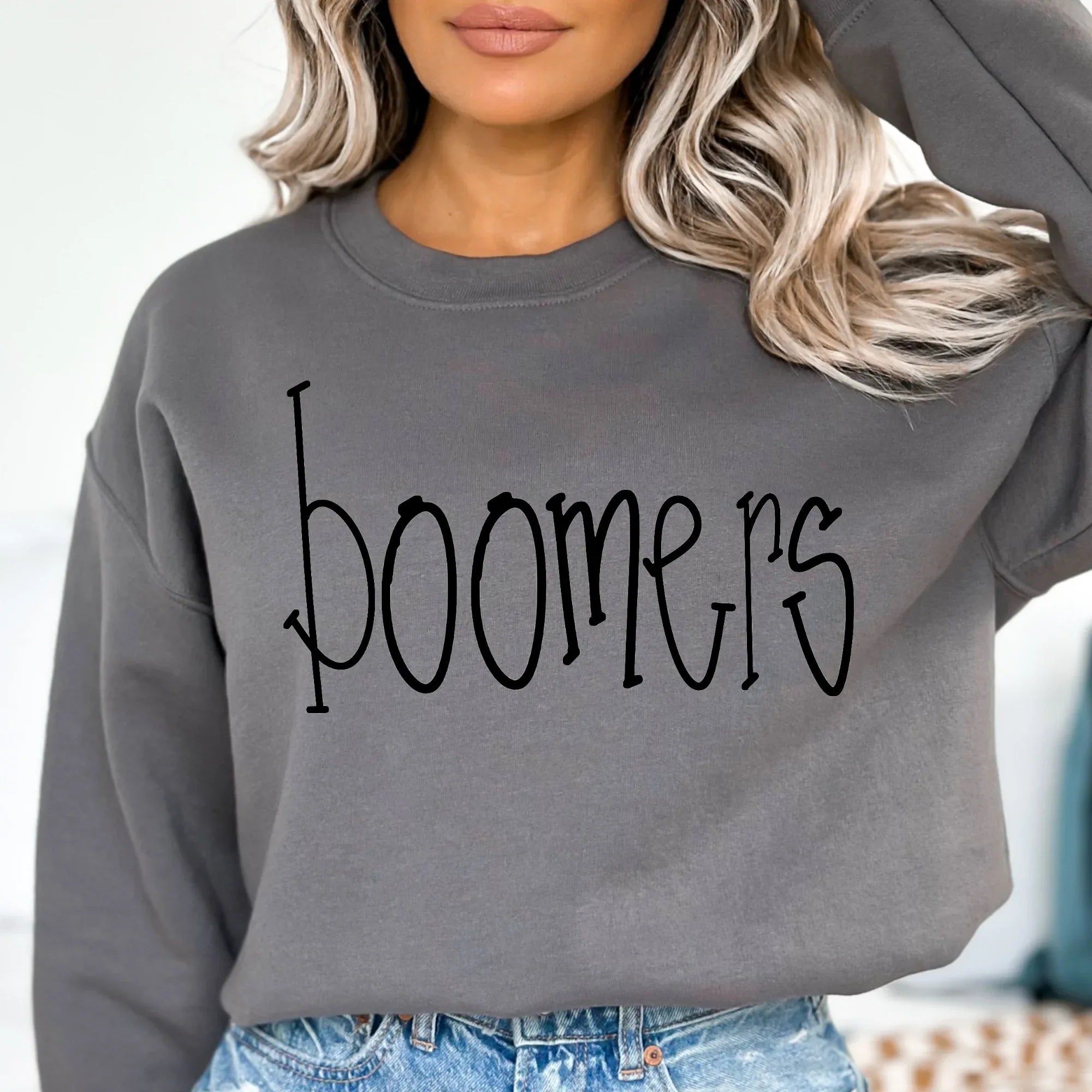 Boomers Hand Letter DTF Transfer - Merch Girls