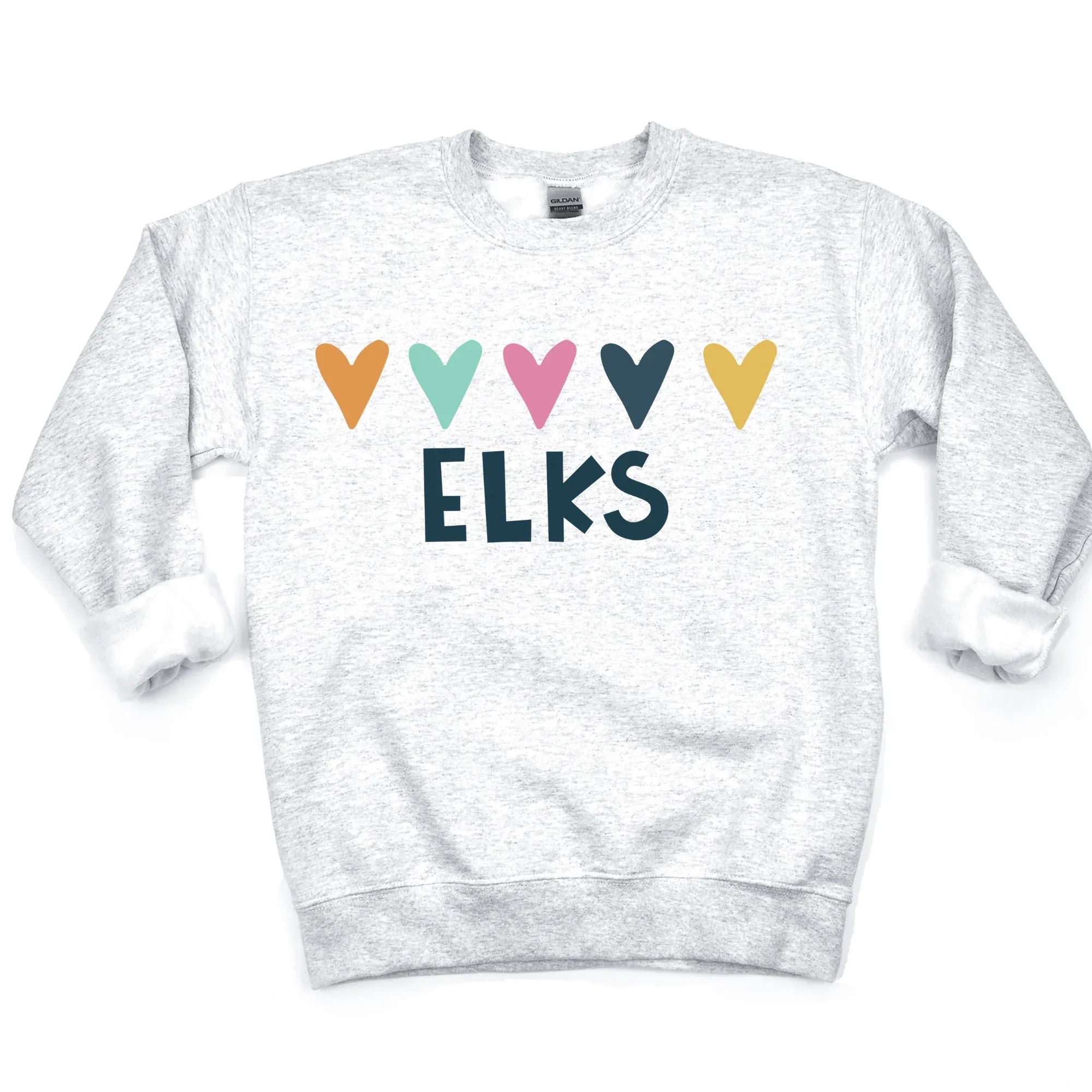 Elks Hearts DTF Transfer - Merch Girls