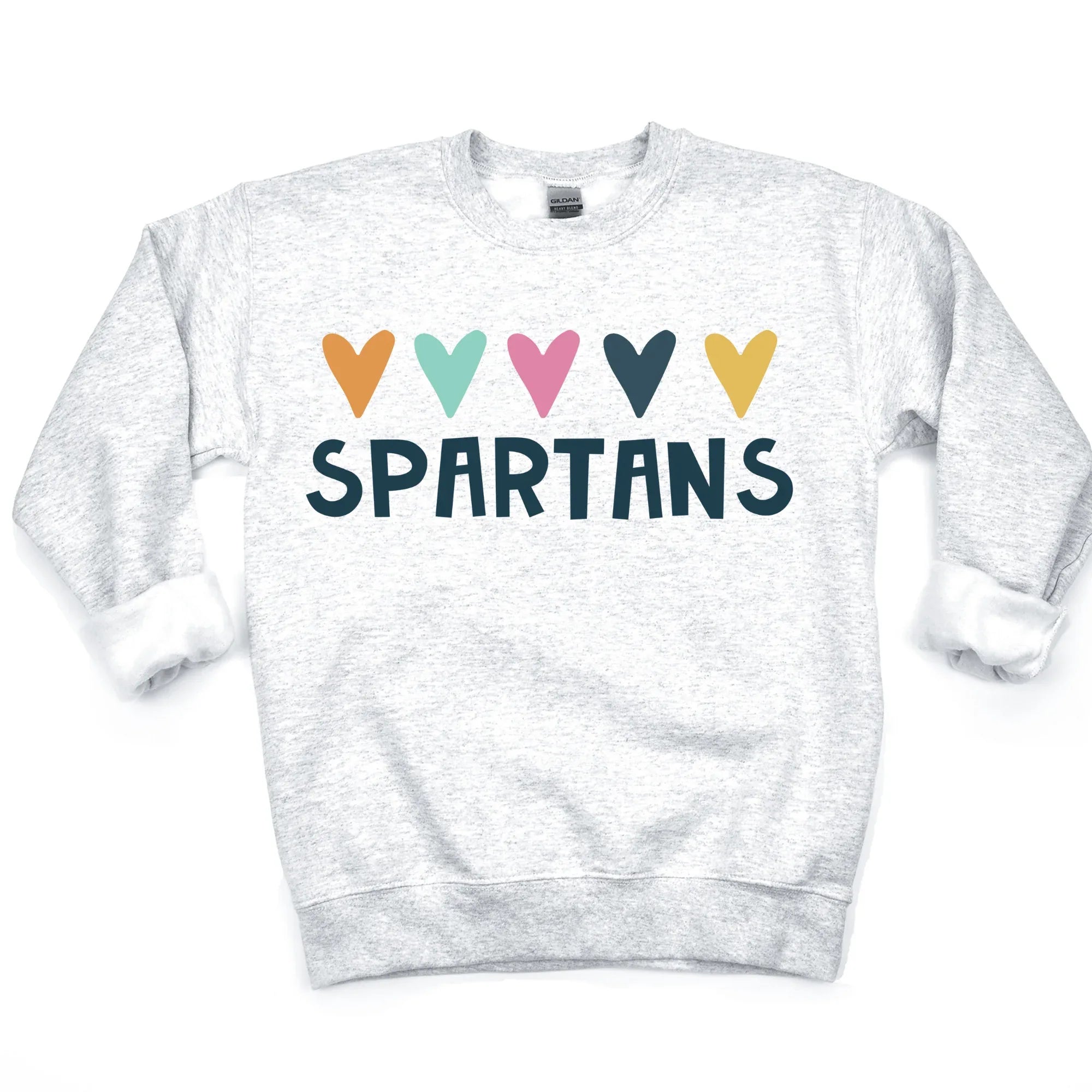 Spartans Hearts DTF Transfer - Merch Girls