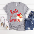 Santa Loves the Buccaners DTF Transfer - Merch Girls