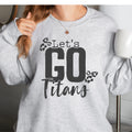 Let's go Titans DTF Transfer - Merch Girls