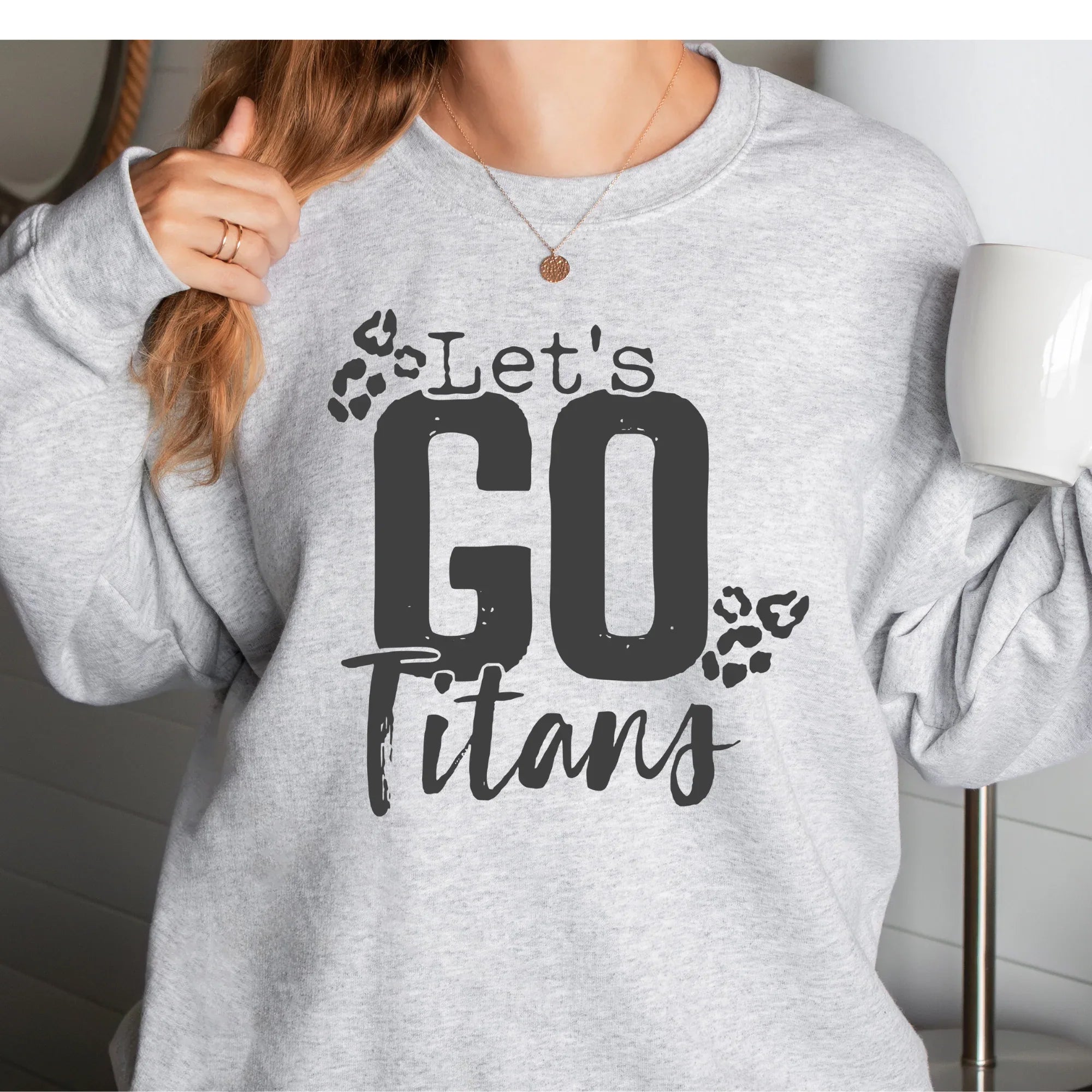 Let's go Titans DTF Transfer - Merch Girls