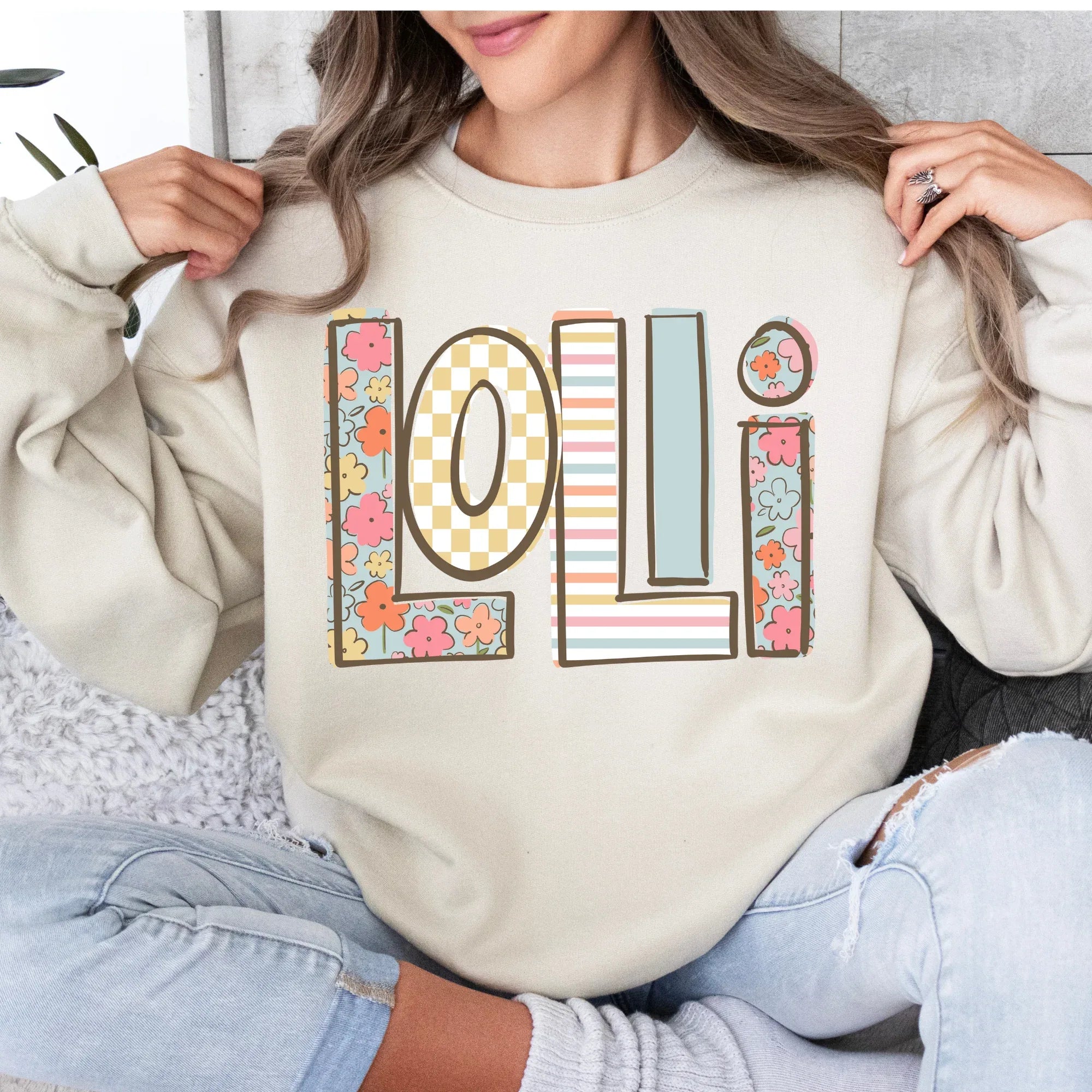 Lolli Spring Doodle DTF Transfer - Merch Girls